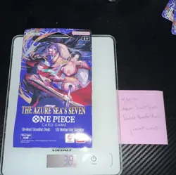 The Azure Sea's Seven One Piece Card Game SEALED HEAVY Booster Pack OP14 - Image 1