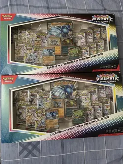 LOT OF 2 Pokemon Lucario Ex & Tyranitar Ex Premium Collection NEW AND SEALED - Image 1
