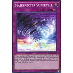 BOSH-EN074 MAJESPECTER SUPERCELL SUPER RARE 1ST EDITION NEAR MINT YuGiOh TCG - Image 1