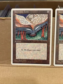 2x Jayemdae Tome 4th Fourth Edition Magic: The Gathering Rare LP UP - Image 2
