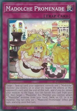 ETCO-EN076 Madolche Promenade Super Rare Near Mint 1st Edition YuGiOh TCG - Image 1