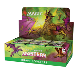 Magic the Gathering "Commander Masters" Draft Booster English Version 24 Packs 195166217208 - Image 2
