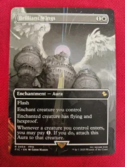 Brilliant Wings (Borderless) Commander: Final Fantasy Regular - Image 1