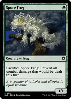 Spore Frog [Bloomburrow Commander] Near Mint - Image 1