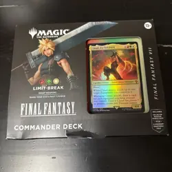 *NEW & Minor Tear Magic: The Gathering Final Fantasy Commander Deck Limit Break - Image 1