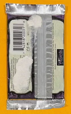 MTG TEMPEST Booster Pack (French) Sealed (OldManMTG 008-784) - Image 2