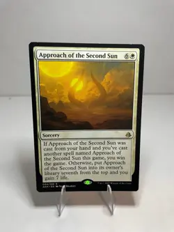 Approach of the Second Sun 4 Rare Amonkhet Lightly Played - Image 1