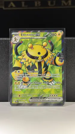 Pokemon TCG Electivire Ex 212/182 Destined Rivals Ultra Rare 2025 NM - Image 1