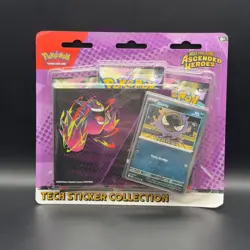 Pokemon TCG Ascended Heroes Tech Sticker Triple Blister Charmander Gastly Bundle - Image 2