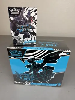 POKEMON SCARLET AND VIOLET BLACK BOLT ELITE TRAINER BOX ETB & BOOSTER BUNDLE - Image 1