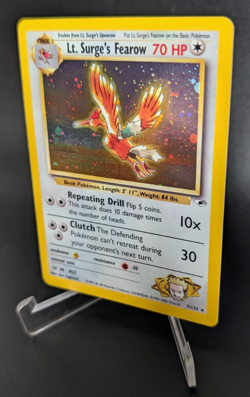 Lt. Surge's Fearow - Gym Heroes 7/132 - Pokemon TCG (Vintage WoTC) - LP+ - Image 4