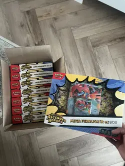 8x Pokemon TCG Ascended Heroes Mega Ex Boxes - Image 1