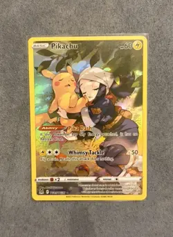 Pikachu TG05/TG30 Trainer Gallery Rare Lost Origin Trainer Gallery Pokemon LP - Image 1