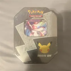 Pokemon Celebrations Dark Sylveon V Tin Box Anniversary English - Image 1