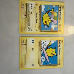 Pokemon TCG - Flying Pikachu & Surfing Pikachu Evolutions 20th Anniversary - Image 3