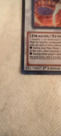 Yugioh Tyrant Red Dragon Archfiend DPDG-EN030 Ultra Rare 1st Ed - Image 3