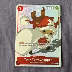 Santa Chopper One Piece Tony Chopper ST01-006 Gift Collection 2023 English NM - Image 1