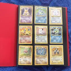 Base Set 102/102 1999 100% Complete Master Set [MP-DMG] Pokemon Cards Original - Image 1