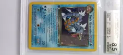 2000 Pokemon Team Rocket's 1st Edition Rare Holo Card Dark Gyarados BGS 8.5 NM M - Image 5