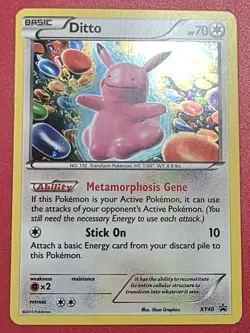 Ditto XY40 XY Black Star Promo Holo LP NM 2015 Pokemon TCG Trading Card - Image 3