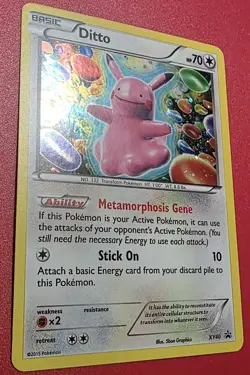 Ditto XY40 XY Black Star Promo Holo LP NM 2015 Pokemon TCG Trading Card - Image 4