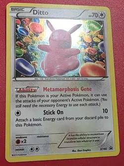 Ditto XY40 XY Black Star Promo Holo LP NM 2015 Pokemon TCG Trading Card - Image 5