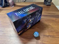 Final Fantasy Empty Gift Bundle Box & Dice - Magic The Gathering (No Cards) - Image 1