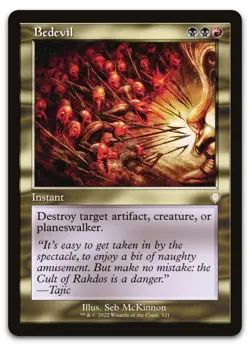 Bedevil (Retro Frame) #121 (NM) Brothers' War BRC Magic MTG - Image 1