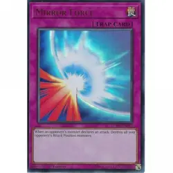 LCKC-EN053 Mirror Force 1st Edition Near Mint Ultra Rare YuGiOh TCG - Image 1