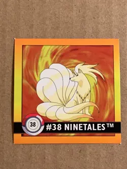 Pokemon 1999 Artbox Series 1 Stickers Ninetales 38. FREE SHIPPING! - Image 3