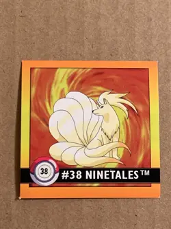 Pokemon 1999 Artbox Series 1 Stickers Ninetales 38. FREE SHIPPING! - Image 5