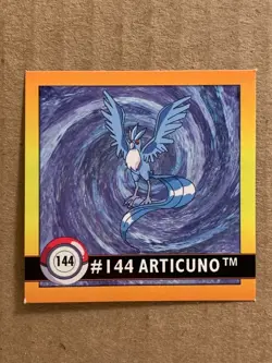 Pokemon 1999 Artbox Series 1 Stickers Articuno 144. FREE SHIPPING! - Image 3