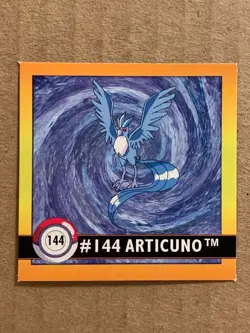 Pokemon 1999 Artbox Series 1 Stickers Articuno 144. FREE SHIPPING! - Image 5