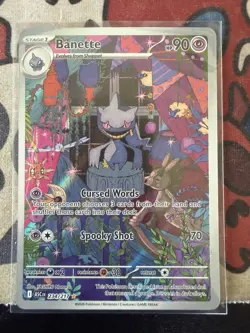 Banette 234/217 Illustration Rare Pokemon Ascended Heroes NM - Image 1