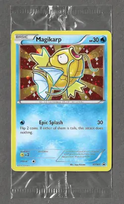 2016 Magikarp XY143 Promo - FACTORY SEALED - Holo Black Star Promo - Pokemon TCG - Image 3
