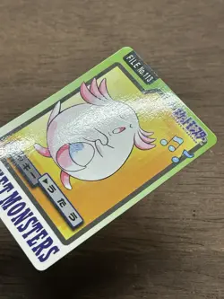 Chansey File No. 113 Pokemon Bandai Carddass Japanese 1997 Pocket Monsters - Image 3
