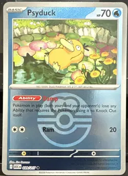 Psyduck - 039/217 (Love Ball) 039/217 Pokemon ME: Ascended Heroes Holo Common NM - Image 1