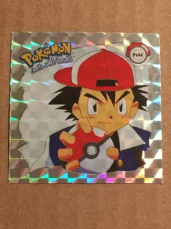 Pokemon 1999 Artbox Series 1 PRIZM Stickers Ash Pr44. - Image 5