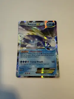 Aurorus EX XY102 - Pokemon Card XY Black Star Promo - LP - Image 1
