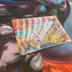 1999 Vintage Pocket Monsters Vending Prism - Waifu Misty On Snorlax #402 - Zardy - Image 2