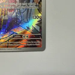 Pokemon TCG Baxcalibur Illustration Rare Full Art Holo 210/193 Sv02 160 HP Komi… - Image 4
