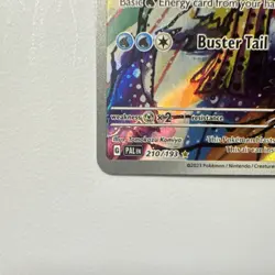 Pokemon TCG Baxcalibur Illustration Rare Full Art Holo 210/193 Sv02 160 HP Komi… - Image 5