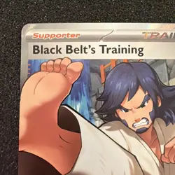 2026 Pokemon Black Belt's Training Ultra Rare 255/217 Me: Ascended Heroes Holo - Image 2