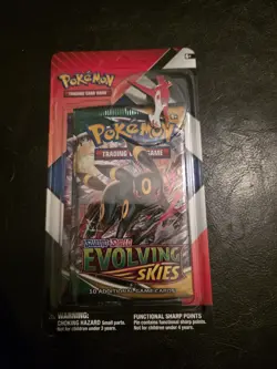Pokemon TCG Evolving Skies Chilling Reign 4-Pack Pin Blister Art Set - Image 2