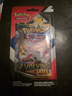 Pokemon TCG Evolving Skies Chilling Reign 4-Pack Pin Blister Art Set - Image 3