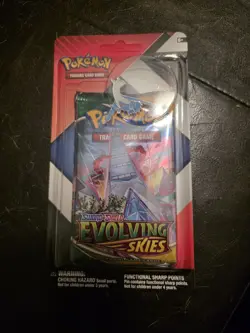 Pokemon TCG Evolving Skies Chilling Reign 4-Pack Pin Blister Art Set - Image 5