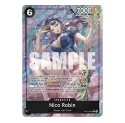Nico Robin OP12-087 SR Alt Art Legacy Of The Master One Piece English - Image 1