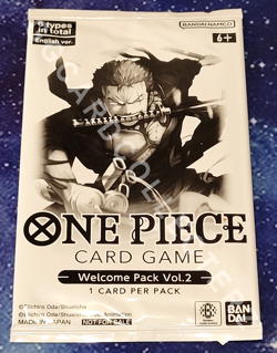 One Piece Welcome Pack Vol.2 Sealed English Promo Pack Official - Image 3