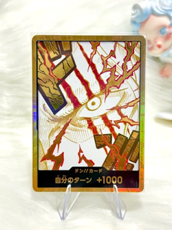 DON !! Card Shanks Gold Frame Japanese ONE PIECE PRB02 - NM/M - Image 1