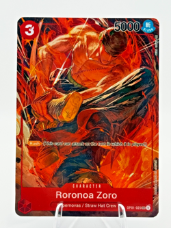 One Piece: Roronoa Zoro (Parallel) OP01-025 SR -Romance Dawn - Image 1